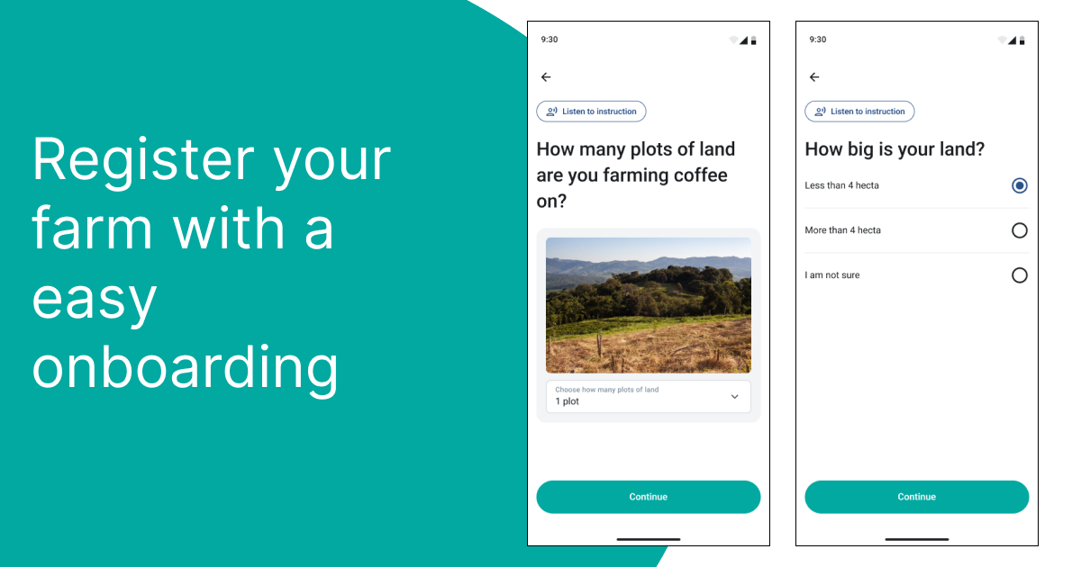 Register your farm as a farmer